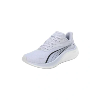 Afbeelding van Puma Electrify Nitro 4 Hardloopschoenen voor op de weg, Dames, Maat: 42, Cool weather/white/black Textiel/ synthetisch