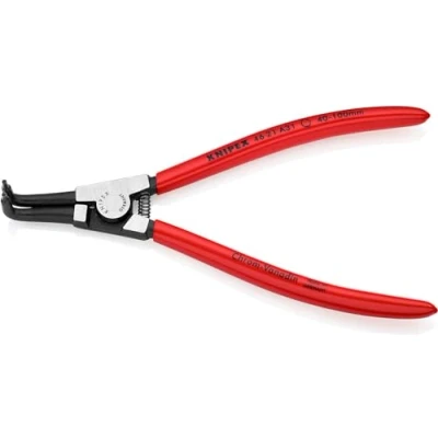 Afbeelding van Knipex Borgveertang voor buitenringen op assen zwart geatramenteerd, met kunststof bekleed 200 mm (zelfbedieningskaart/blister) 46 21 A31 SB