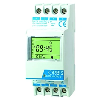 Afbeelding van ORBIS Zeitschalttechnik DATA MICRO 2 + 230 V DIN rail schakelklok Digitaal 250 V/AC