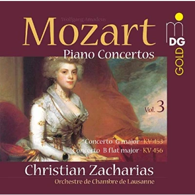 Afbeelding van Orchestre De Chambre Lausanne, Christian Zacharias Mozart: Piano Concertos Vol. 3 (Super Audio CD)