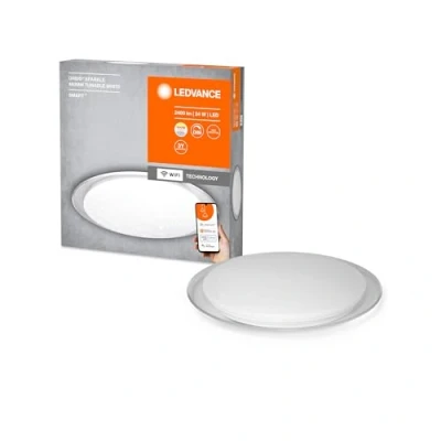 Afbeelding van LEDVANCE Armatuur: voor plafond, DECORATIVE CEILING WITH WIFI TECHNOLOGY / 24 W,
