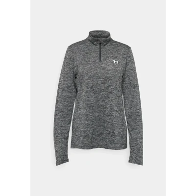 Afbeelding van Under Armour Tech 1/2 Zip Twist, zwart/wit, XXL