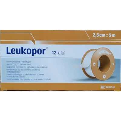Afbeelding van BSN Leukopor 2,5 cm x 5 m (12u)