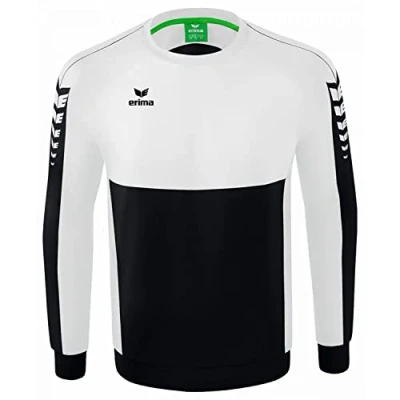 Afbeelding van Erima SIX Wings Sweater, Heren, Maat: Small, Schwarzweiss