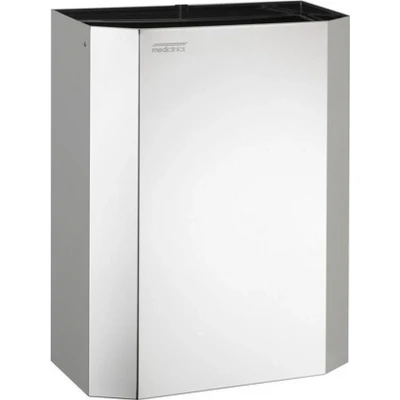 Afbeelding van Mediclinics open afvalbak 25l. PPA2279C RVS hoogglans