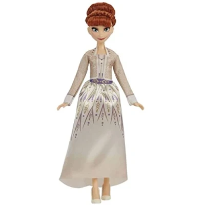 Afbeelding van Disney Frozen 2 Anna en Olafs Picknick, Olaf pop, pop met jurk modepopaccessoires, speelgoed voor kinderen vanaf 3 jaar
