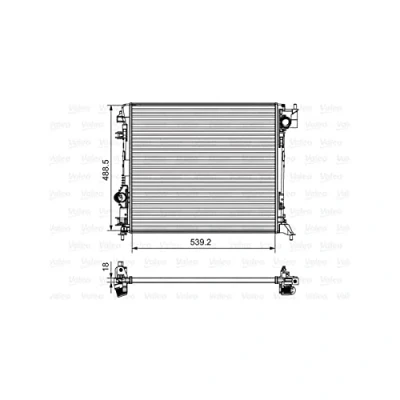Afbeelding van Valeo Radiateur 735625