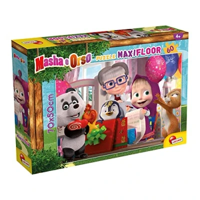 Afbeelding van Lisciani games Beer Masha Puzzel Maxifloor 60, 92970