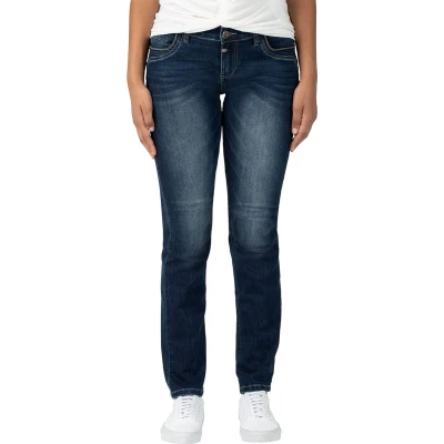 Afbeelding van TIMEZONE Dames Jeans Broeken slim TahilaTZ Fit Blauw 29W / 30L Volwassenen
