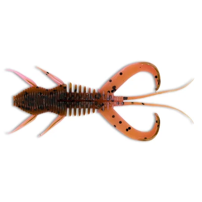 Afbeelding van Monkey Lures Craby Lui Shad Pinky &amp; Stinky 10cm (5 stuks)