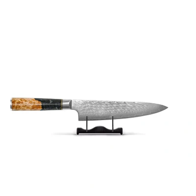 Afbeelding van Epoxy Onyx Japans Damascus Koksmes 20 cm
