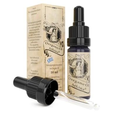Afbeelding van Athina oregano olie, 100% etherische vulgare olie uit Griekenland, 80% carvacrol, 1 x 10 ml