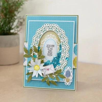 Afbeelding van Gemini Elements Lace Nesting Snijmal Ornate Oval Frames