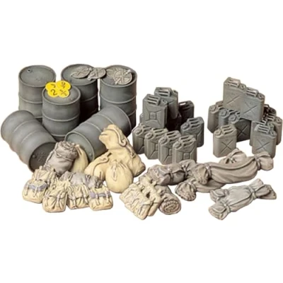 Afbeelding van 1:35 Tamiya 35229 Diorama Set Allied Vehicle Accessoires Plastic Modelbouwpakket