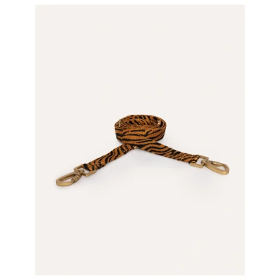 Afbeelding van Dogguo hondenriem ZEBRA LEASH RUST/BLACK S