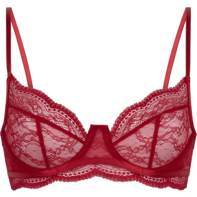 Afbeelding van Hunkemöller Isabelle Beugel BH, Dames, Maat: 85F, Red