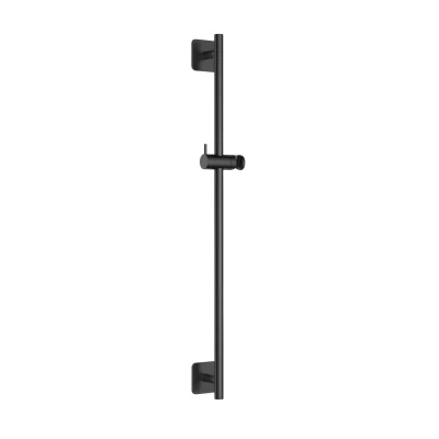 Afbeelding van HotBath Gal Verstelbare glijstang 100 cm Geborsteld Gunmetal PVD GL311BGP