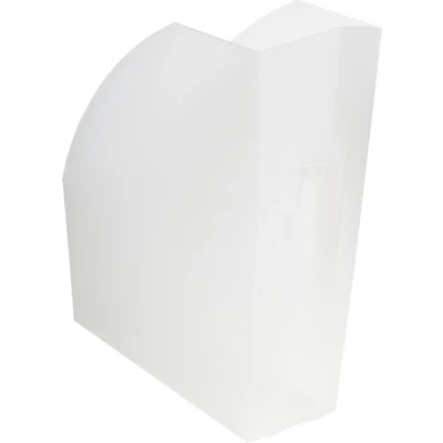 Afbeelding van Exacompta 292 x 110 320 mm Office Magazine Bestand 292x110x320mm Frosted Translucent