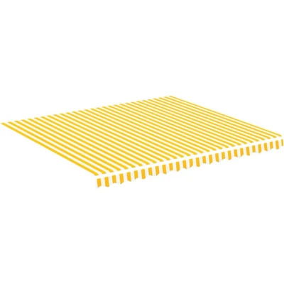 Afbeelding van Vervangingsdoek voor luifel 4x3,5 m geel en wit