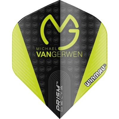 Afbeelding van WINMAU Prism Delta MVG Zwart en Groen dartvluchten 1 set per pakket (3 in totaal)