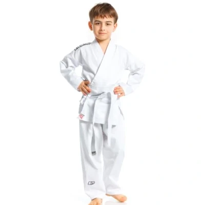 Afbeelding van Starpro Judo Pak Uniform Gi Vechtsport Karate Gevechtstraining 250 gm 100 170 cm Mannen en Vrouwen 100% Wit Katoen Wordt Geleverd Met Riem