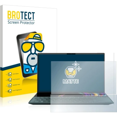 Afbeelding van BROTECT Screenprotector voor ASUS ZenBook Duo 14 UX481 Folie Beschermfolie matte