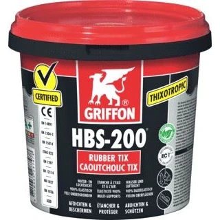 Afbeelding van Griffon hbs 200 rubber tix 1 liter