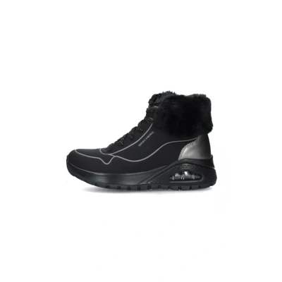 Afbeelding van Skechers Uno Rugged Enkellaars voor dames, Zwart, 37 EU