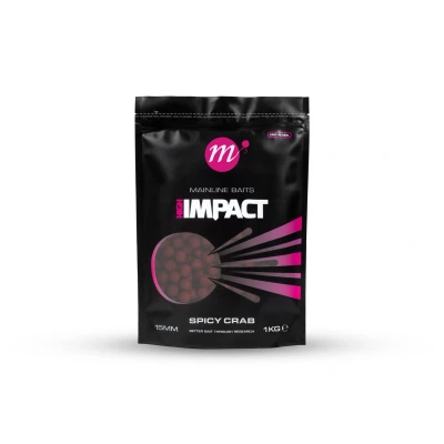 Afbeelding van Mainline Hi Impact Boilies 15mm (1kg) Spicy Crab