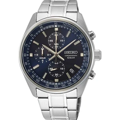 Afbeelding van Seiko herenhorloge Quartz Chronograaf 41,5 mm SSB377P1