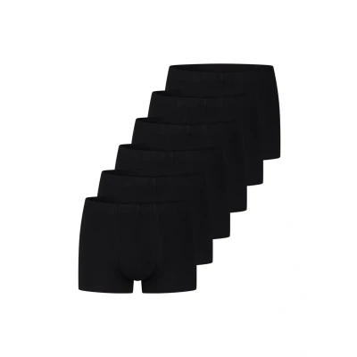 Afbeelding van uncover by Schiesser Retro 6ER PACK Basic Boxerbriefs, Heren, Maat: Small, Schwarz