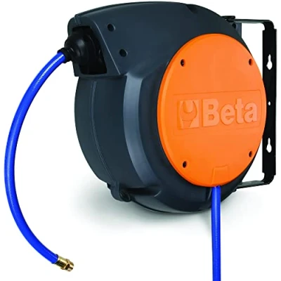 Afbeelding van Beta 1900S 8X10 Automatische veerslanghaspel schokbestendig plastic lichaam voor gebruik met lucht of water 019000080
