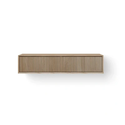 Afbeelding van LoooX Furniture collection wastafelonderkast 140cm 2 lades eiken old grey