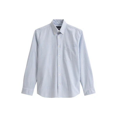 Afbeelding van Marc O&#039;Polo Button DOWN Collar LONG Sleeves ONE Chest Pocket Overhemd, Heren, Maat: XS, Multi/ cool