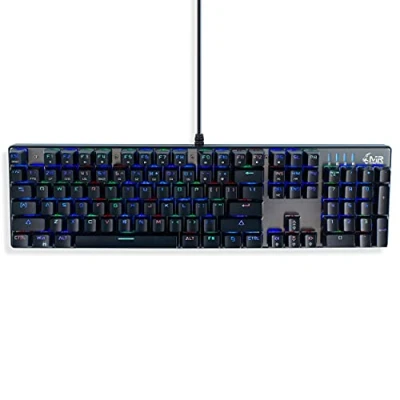 Afbeelding van MediaRange Gaming keyboard 104 toetsen 14 Farbmodi QWERTY(UK)