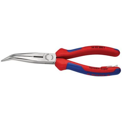 Afbeelding van Knipex Telefoontang 45gr. + zijsn. 200 mm 26 22 T BK 2622200TBK