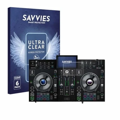 Afbeelding van Savvies Screenprotector voor Denon DJ Prime 2 Folie Beschermfolie transparant (6 Stuks)