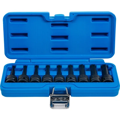 Afbeelding van BGS Krachtdoppen set 1/2&quot;, wigprofiel (voor RIBE) M5 M14, 9 delig