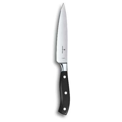 Afbeelding van Victorinox, 7.7403.15G, Grand Maître, Kochmesser, Extra scharfe Klinge, mit geradem Schliff, robuster Kunststoff Griff, Schwarz, Spülmaschinengeeignet