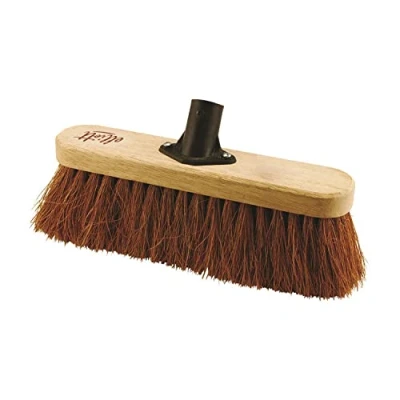 Afbeelding van Elliott 10 F30159 bezemkop met natuurlijke kokos, bruin