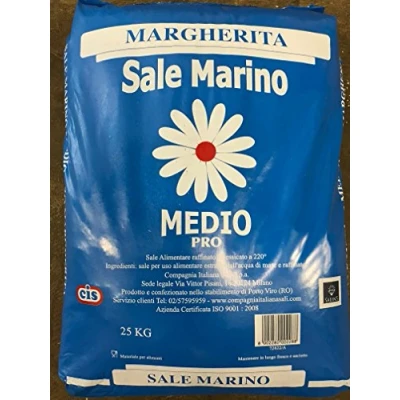 Afbeelding van Margherita Sale Marino Mediterrane zout 25 kg Medio 1,0 1,6 mm