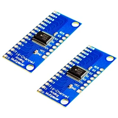 Afbeelding van 2pcs CD74HC4067 16 Channel Analog Digital Multiplexer Breakout Board Module