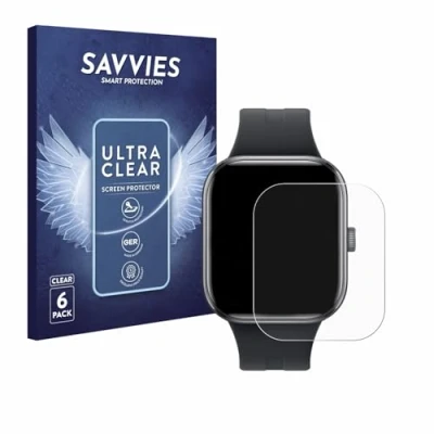Afbeelding van Savvies (6 Stuks) Schermbeschermer voor Xiaomi Redmi Watch 5 Screen Protector Ultra Transparant