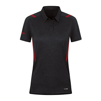 Afbeelding van Polo Challenge Zwart gemeleerd/rood / 34