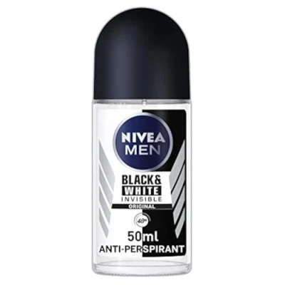Afbeelding van Nivea Men Invisible Black &amp; White Deodoran Roller 50 ml