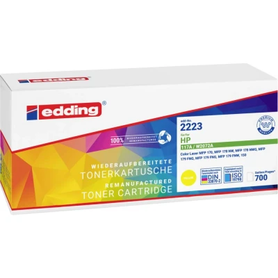 Afbeelding van Edding Toner vervangt HP 117A Compatibel Geel 700 bladzijden EDD 2223 18