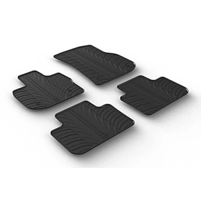 Afbeelding van Gledring Rubbermatten passend voor BMW X3 (G01) 11/2017 (T profiel 4 delig + montageclips)
