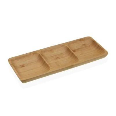 Afbeelding van Versa Snackdienblad Bamboe 10 X 2 26 Cm