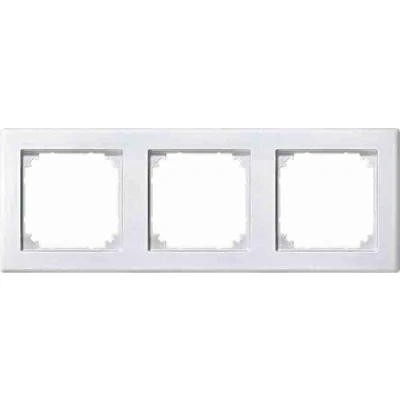 Afbeelding van Merten 484319 Afdekking Frame System M Polar wit