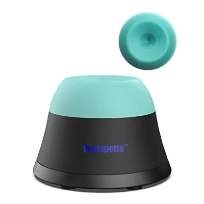 Afbeelding van PRECIPETTE Mini Vortex Mixer Shaker Paint 3000 omw/min Kleurmenger verfschudder voor acrylverf Citadel Vallejo nagellak wimperlijm (groen en zwart)